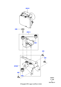 05A Antiblockiersystem L322 RANGE ROVER 2010 - 2012 (L322)