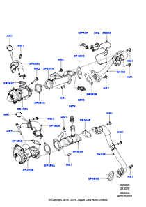 20 Abgasrückführung L320 RANGE ROVER SPORT 2010 - 2013 (L320),3.6L V8 32V DOHC EFi Diesel Lion