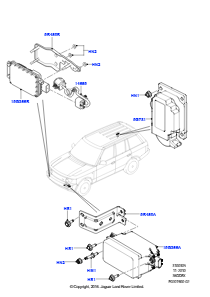 05A Geschwindigkeitsregelanlage L322 RANGE ROVER 2010 - 2012 (L322),3.6L V8 32V DOHC EFi Diesel Lion