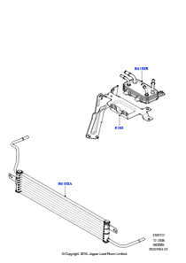 12A Kraftstoffkühler L322 RANGE ROVER 2010 - 2012 (L322),3.6L V8 32V DOHC EFi Diesel Lion