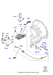 05B Schaltung (Automatisches Getriebe) L322 RANGE ROVER 2010 - 2012 (L322),5.0L OHC SGDI SGM V8 Benzin - AJ133