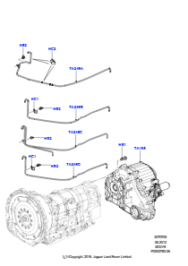 05 Gehäuse Verteilergetriebe L322 RANGE ROVER 2010 - 2012 (L322),6-Gang-Automatikgetriebe ZF 6HP28