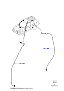 10B Schiebedachmech. u. -betätigung L322 RANGE ROVER 2010 - 2012 (L322),Ohne gepanzertes Fahrzeug