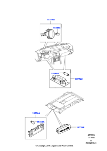 15A Innenleuchten L322 RANGE ROVER 2010 - 2012 (L322)