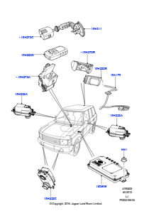 05 Kameraausrüstung L322 RANGE ROVER 2010 - 2012 (L322)