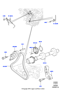 05C Stirnradtrieb L320 RANGE ROVER SPORT 2010 - 2013 (L320),5.0LP Aj133 Dohc Cda S/C Enhanced