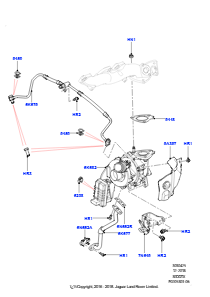 25B Turbolader L319 DISCOVERY 4 2010 - 2016 (L319),3.0L 24 V DOHC V6 TC Diesel