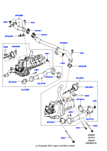 20A Abgasrückführung L462 DISCOVERY 5 2017 > (L462),3.0L 24 V DOHC V6 TC Diesel