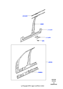 35A Seitenwände innen L319 DISCOVERY 4 2010 - 2016 (L319)