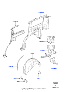 35B Seitenwände innen L319 DISCOVERY 4 2010 - 2016 (L319)