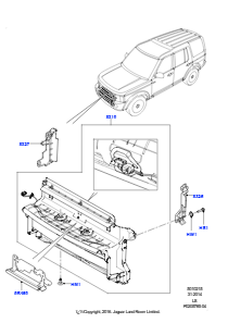 15A Luftabweiser L319 DISCOVERY 4 2010 - 2016 (L319)