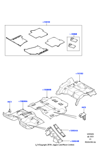 05A Bodenbelag L319 DISCOVERY 4 2010 - 2016 (L319)