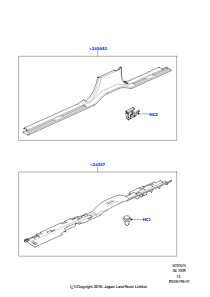 25C Seitenverkleidung L319 DISCOVERY 4 2010 - 2016 (L319)