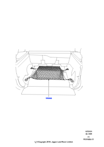 35C Laderaumverkleidung L319 DISCOVERY 4 2010 - 2016 (L319),Mit Gepäckhaltenetz