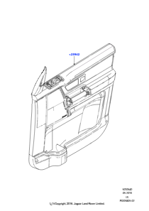 40A Verkleidungen - Tür vorn L319 DISCOVERY 4 2010 - 2016 (L319)