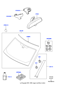 05A Windschutzscheibe/Innenspiegel L319 DISCOVERY 4 2010 - 2016 (L319)