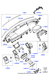 05A Instrumententafel L319 DISCOVERY 4 2010 - 2016 (L319)