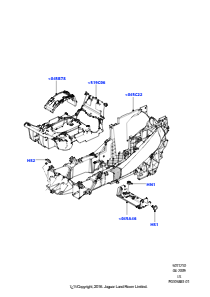 10A Bodenkonsole L319 DISCOVERY 4 2010 - 2016 (L319)