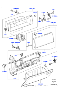 15 Handschuhkasten L319 DISCOVERY 4 2010 - 2016 (L319)