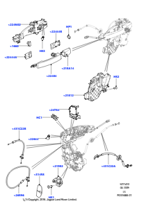 10 Betätigung - Türschloss vorn L319 DISCOVERY 4 2010 - 2016 (L319)