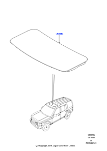 05 Schiebedach L319 DISCOVERY 4 2010 - 2016 (L319),Elektrisches Hebeschiebedach