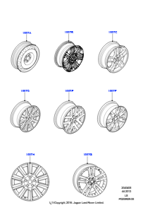 05A Räder L319 DISCOVERY 4 2010 - 2016 (L319)