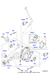 05 Hinterachse L319 DISCOVERY 4 2010 - 2016 (L319)
