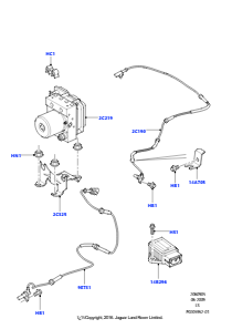 05 Antiblockiersystem L319 DISCOVERY 4 2010 - 2016 (L319)