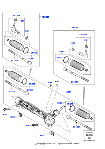 05B Lenkgetriebe L319 DISCOVERY 4 2010 - 2016 (L319),Linkslenker