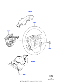 05A Lenkrad L319 DISCOVERY 4 2010 - 2016 (L319)