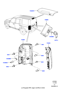 05 Schlußleuchten L319 DISCOVERY 4 2010 - 2016 (L319)