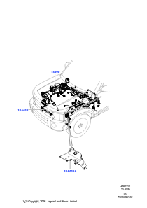 10D Kabelstrang - Motor u. Spritzwand L319 DISCOVERY 4 2010 - 2016 (L319)