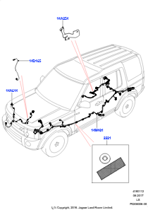 12 Elektr. Verkabelung - Fahrgestell L319 DISCOVERY 4 2010 - 2016 (L319)