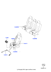 15L Kabelstrang - Karosserie u. Heck L319 DISCOVERY 4 2010 - 2016 (L319)