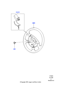 05A Lenkrad L322 RANGE ROVER 2010 - 2012 (L322)