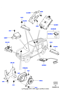 20 Alarmanlage L319 DISCOVERY 4 2010 - 2016 (L319)