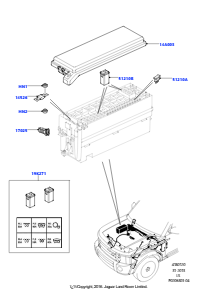 20A Sicherungen, Halter & Überlastsch. L319 DISCOVERY 4 2010 - 2016 (L319)