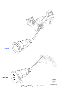 50 Zusatzsteckdosen L319 DISCOVERY 4 2010 - 2016 (L319)