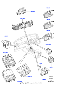 10A Schalter L319 DISCOVERY 4 2010 - 2016 (L319)