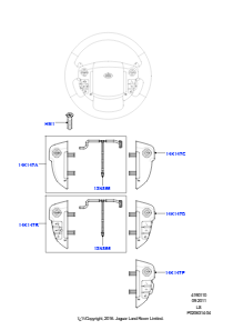 10D Schalter L319 DISCOVERY 4 2010 - 2016 (L319)