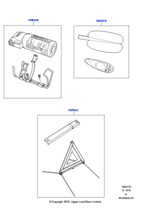 10A Notfall- und Sicherheitsausrüstung L320 RANGE ROVER SPORT 2010 - 2013 (L320)