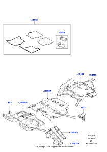 05A Bodenbelag L320 RANGE ROVER SPORT 2010 - 2013 (L320)