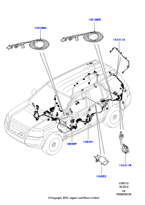 12B Elektr. Verkabelung - Fahrgestell L359 FREELANDER 2 2006 - 2014 (L359)