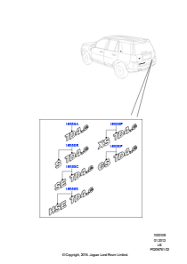 05C Schriftzüge L359 FREELANDER 2 2006 - 2014 (L359),Anlasser - Stopp/Start-System