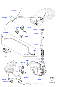 10 Scheibenwaschanlage L320 RANGE ROVER SPORT 2010 - 2013 (L320)
