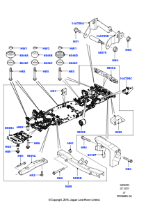 05A Fahrgestell L320 RANGE ROVER SPORT 2010 - 2013 (L320)