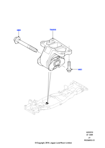 10 Getriebelager L320 RANGE ROVER SPORT 2010 - 2013 (L320)