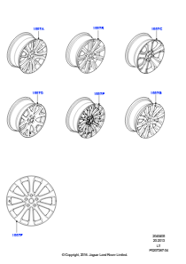 05A Räder L320 RANGE ROVER SPORT 2010 - 2013 (L320)