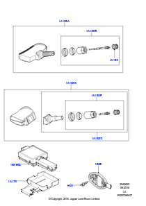 20 Reifendrucküberwachung L320 RANGE ROVER SPORT 2010 - 2013 (L320)