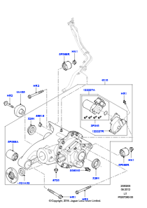 05 Hinterachse L320 RANGE ROVER SPORT 2010 - 2013 (L320)